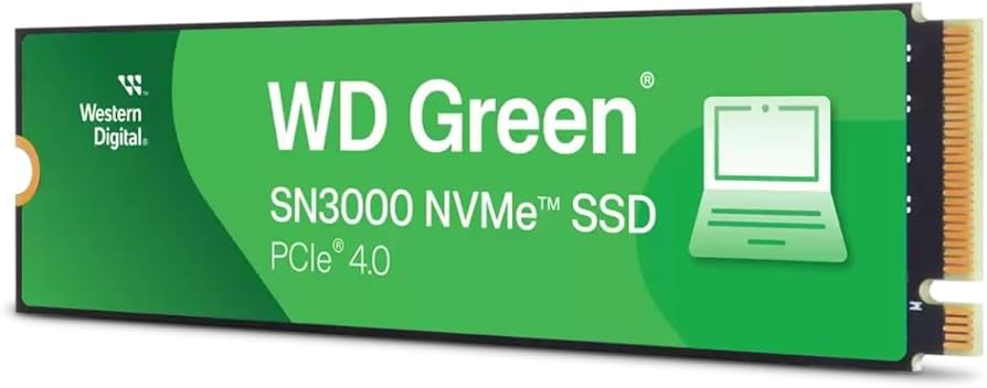 WD WDS100T5G0E-00CPS0 Green SN3000 1TB Gen 4