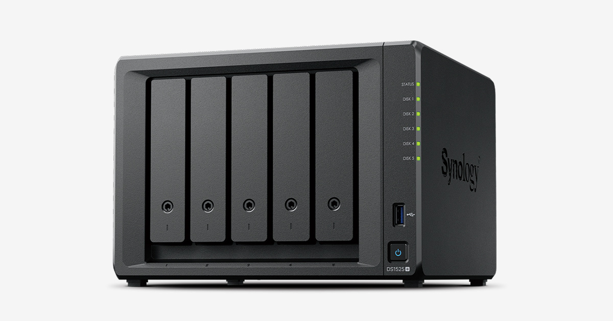 Synology DiskStation DS1525+ 5-Bay NAS