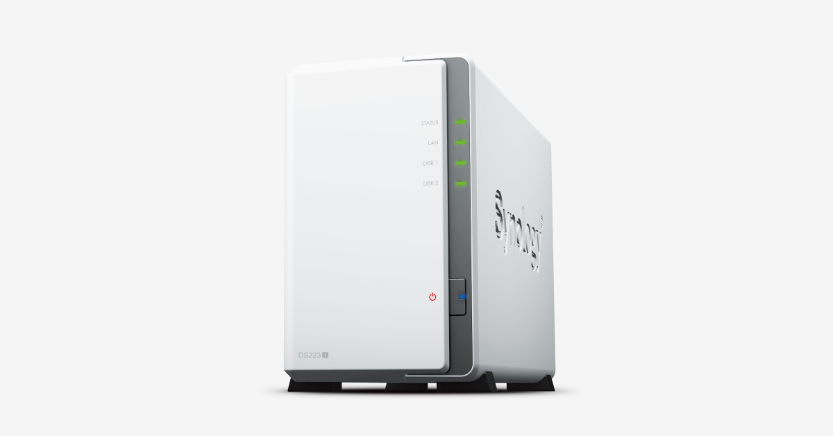 Synology DiskStation DS223j 2 Bay NAS