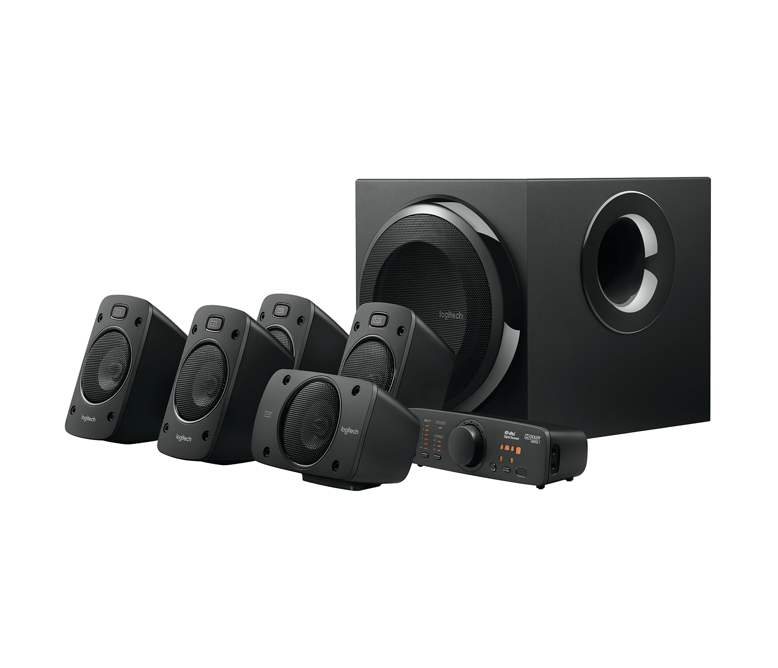 Logitech Z906 5.1 Channel THX Certified Speaker System 980-000470