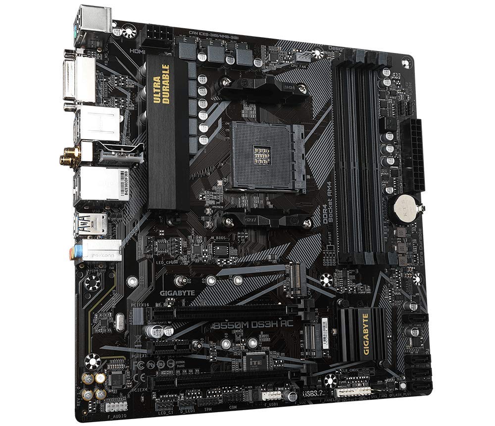 Gigabyte B550M-DS3H-AC-R2 B550M DS3H AC R2
