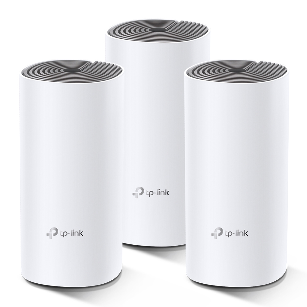 TP-Link Deco E4(3-pack) AC1200 Whole Home Mesh Wi-Fi System NWTL-DECOE4-3