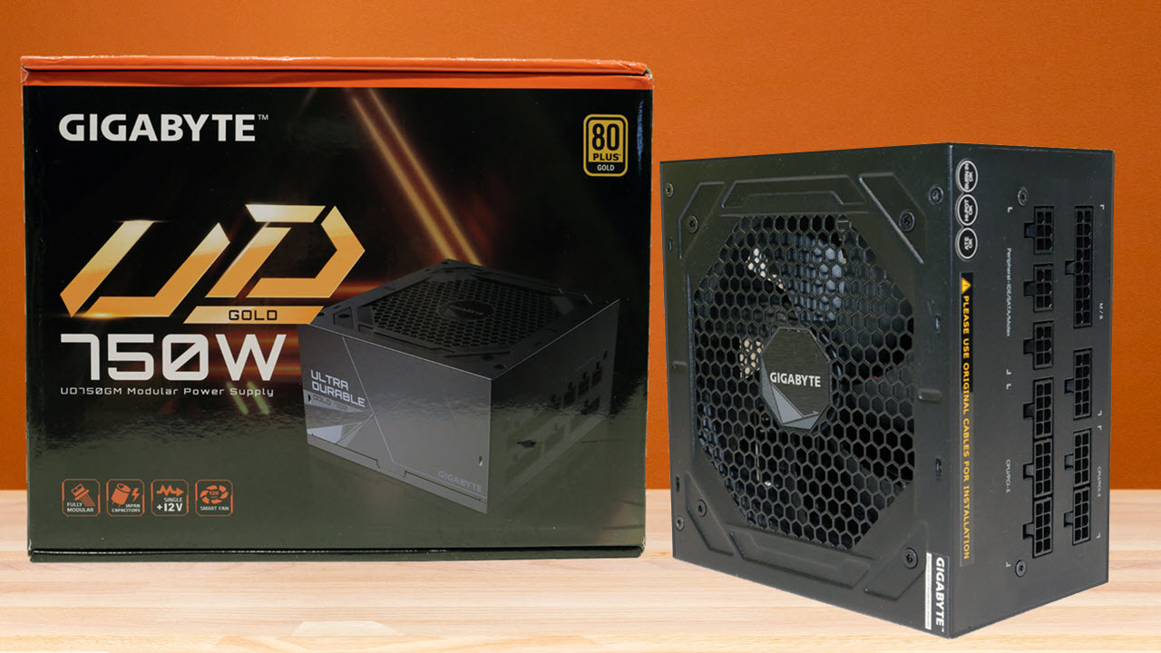 GIGABYTE GP-UD750GM PG5 80+ Gold Fully Modular