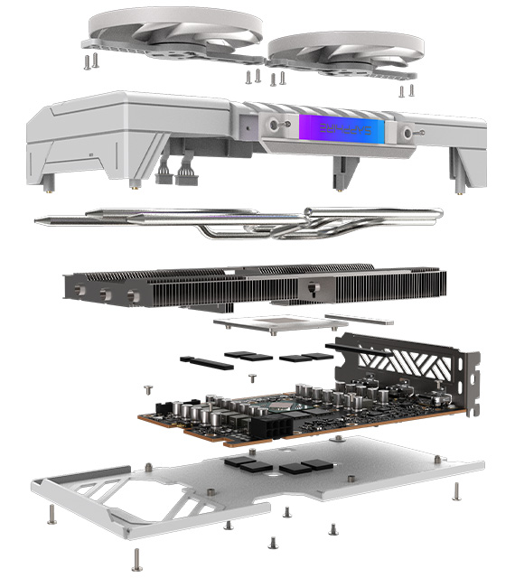 Sapphire 11350-02-20G PURE Radeon RX 9060XT Gaming OC 16GB