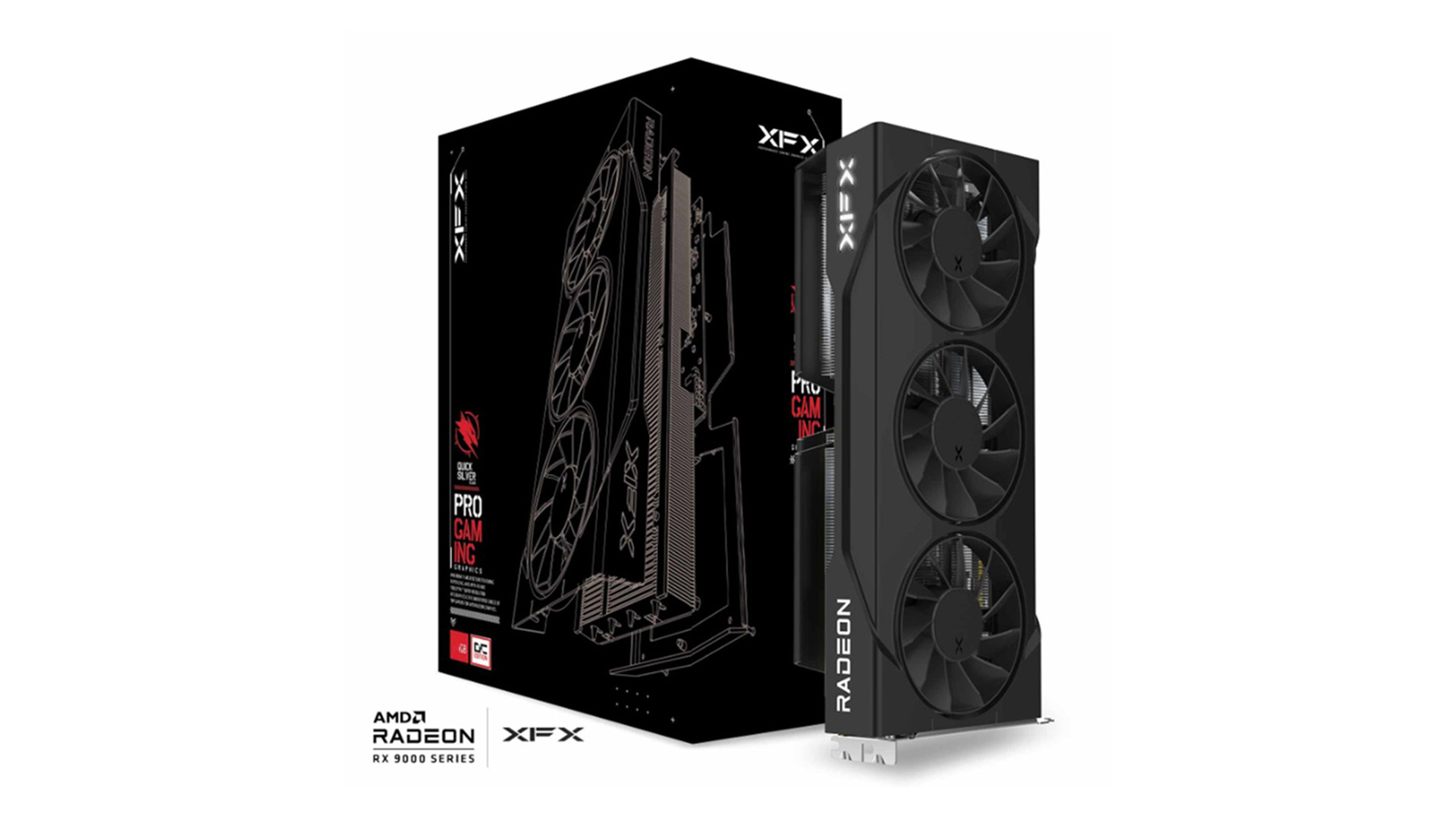 XFX Swift Radeon RX 9060XT OC Triple Fan Gaming 16GB RX-96TS316B7