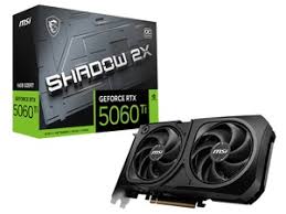 MSI RTX 5060 Ti 16GB SHADOW 2X OC PLUS