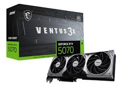 MSI GeForce RTX 5070 12GB VENTUS 3X OC