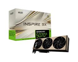 MSI GeForce RTX 5070Ti 16GB INSPIRE 3X OC