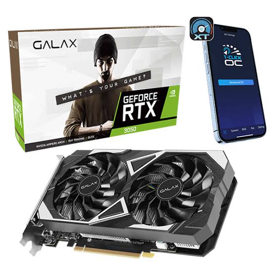 Galax RTX 3050 EX 1-Click OC 6GB RTX3050-6GB-EX